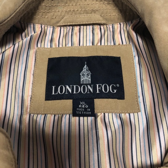 London Fog Women’s Faux Suede Tan Jacket - Picture 3 of 3